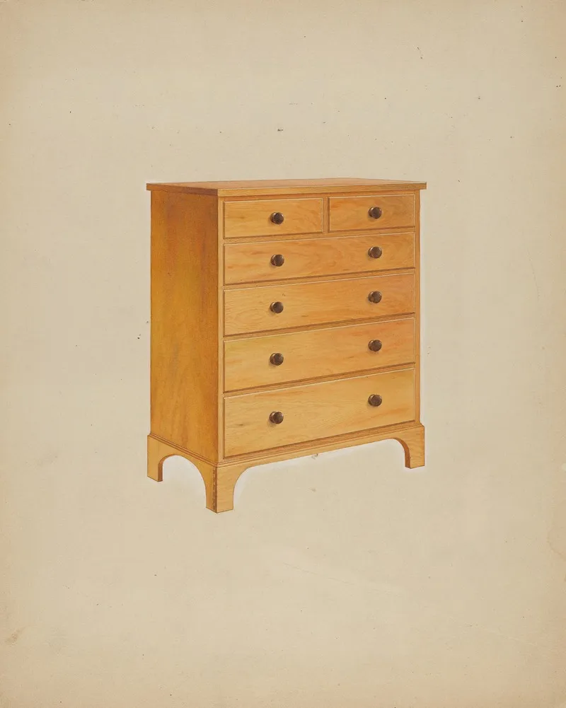 Shaker Chest Of Drawers 3