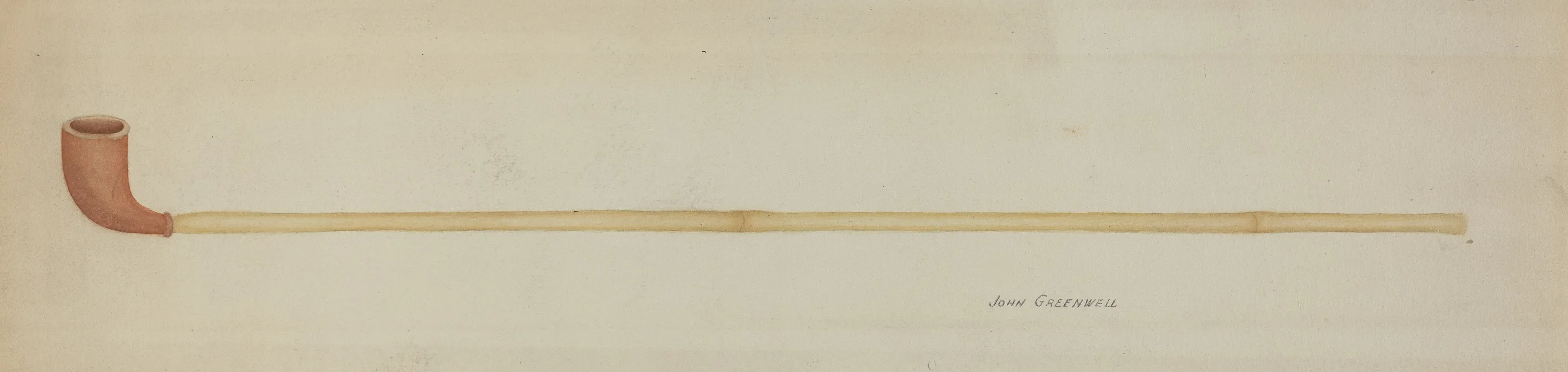 Shaker Clay Pipe Wall Art by John Greenwell - High-Resolution Digital Print