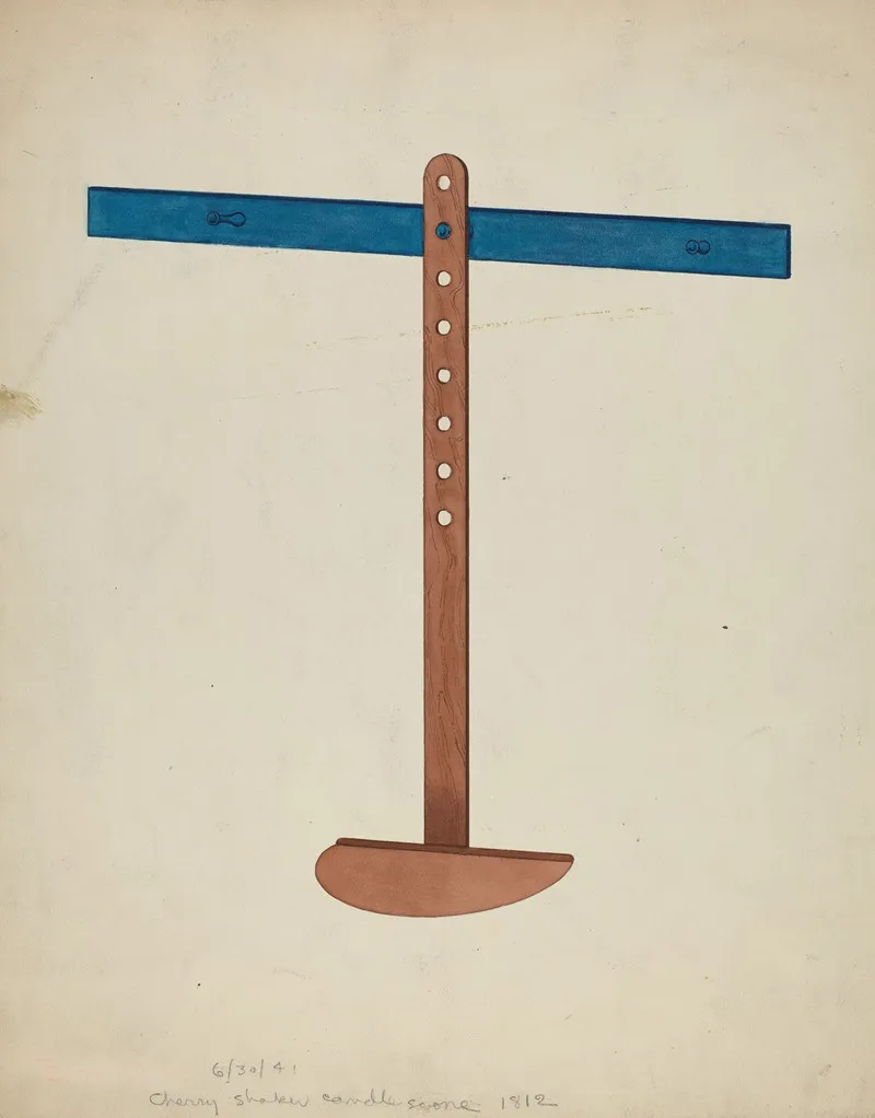 Shaker Lamp Stand