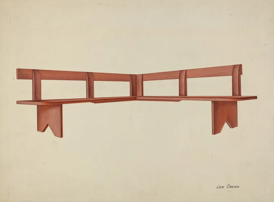 Shaker Porch Bench
