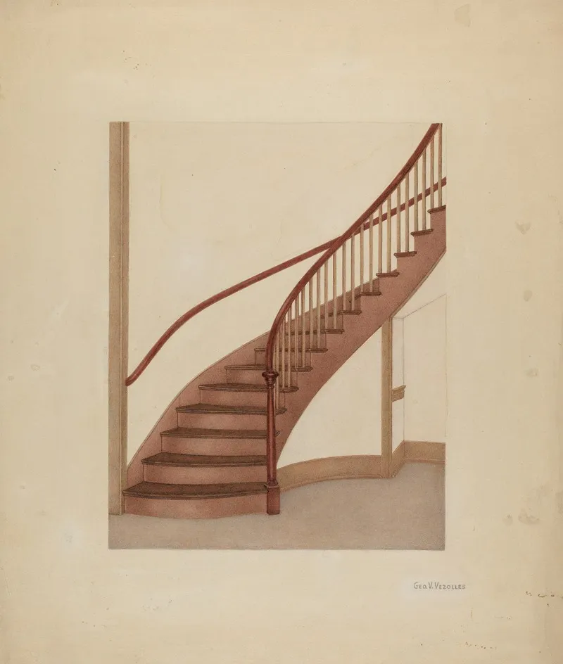 Shaker Spiral Staircase 2