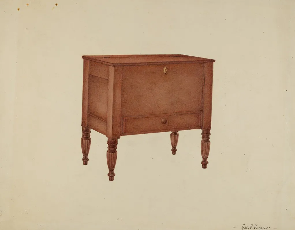 Shaker Sugar Chest
