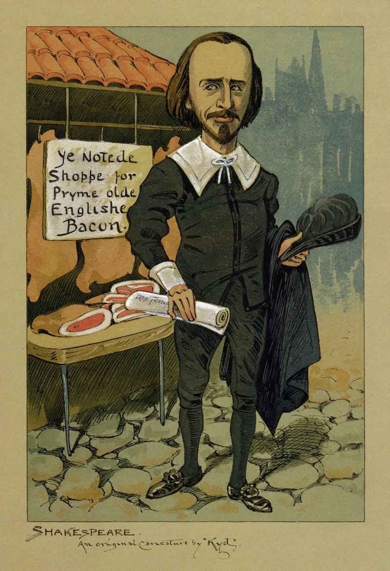 Shakespeare 2 Wall Art by Joseph Clayton Clarke (Kyd) - High-Resolution Digital Print