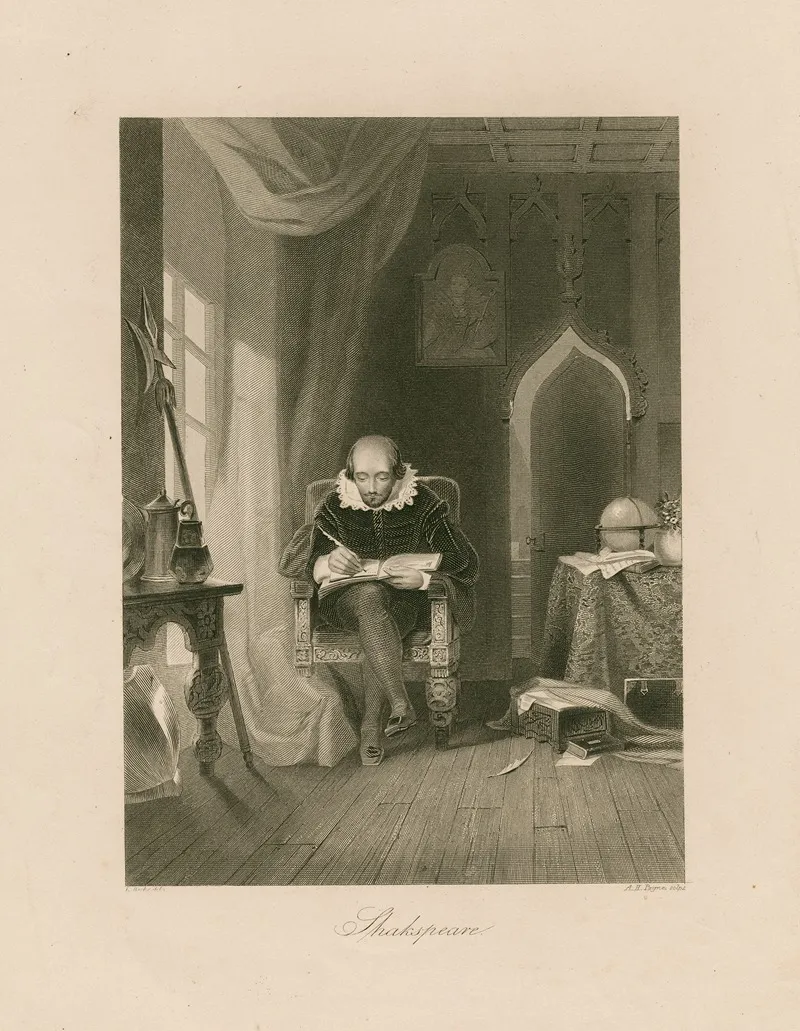 Shakspeare 2 Wall Art by Albert Henry Payne - High-Resolution Digital Print