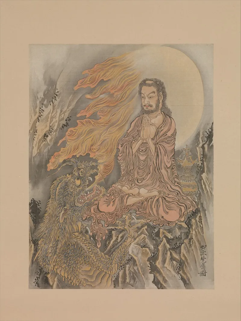 Shakyamuni Subjugating Demons