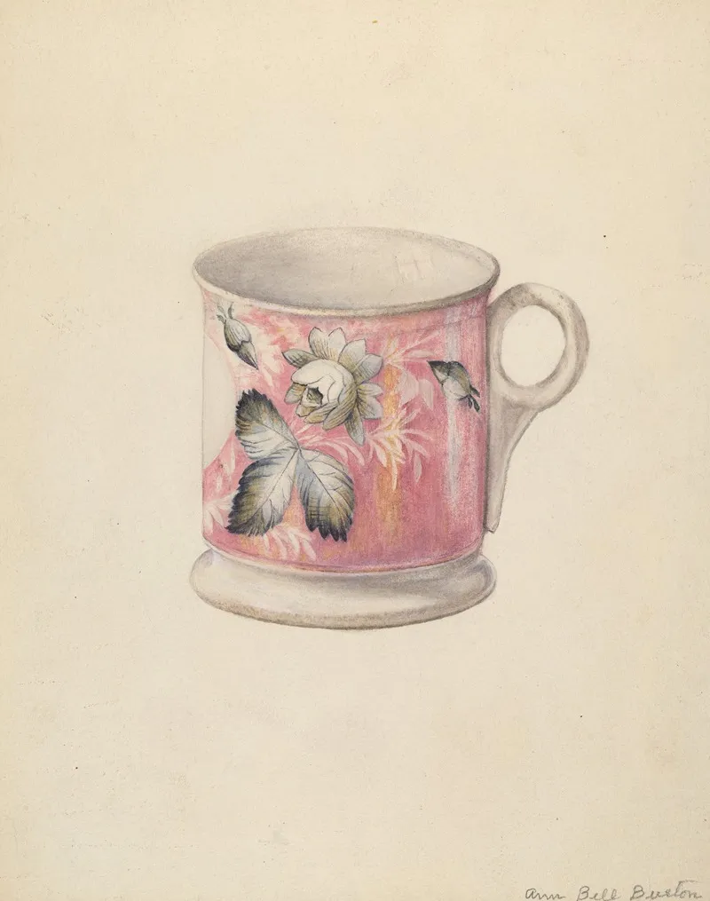 Shaving Mug 3 Wall Art by Mary Ann Burton - High-Resolution Digital Print