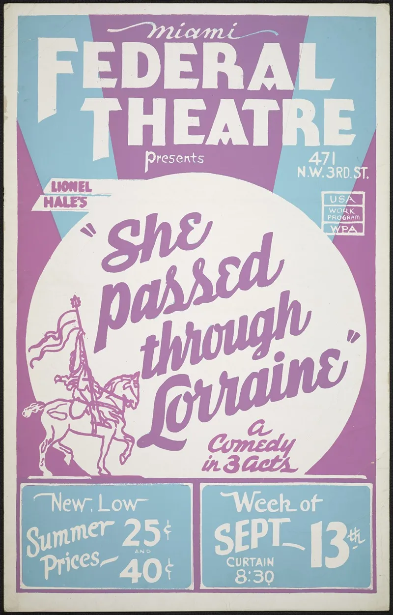 She Passed Through Lorraine Wall Art by Anonymous - High-Resolution Digital Print
