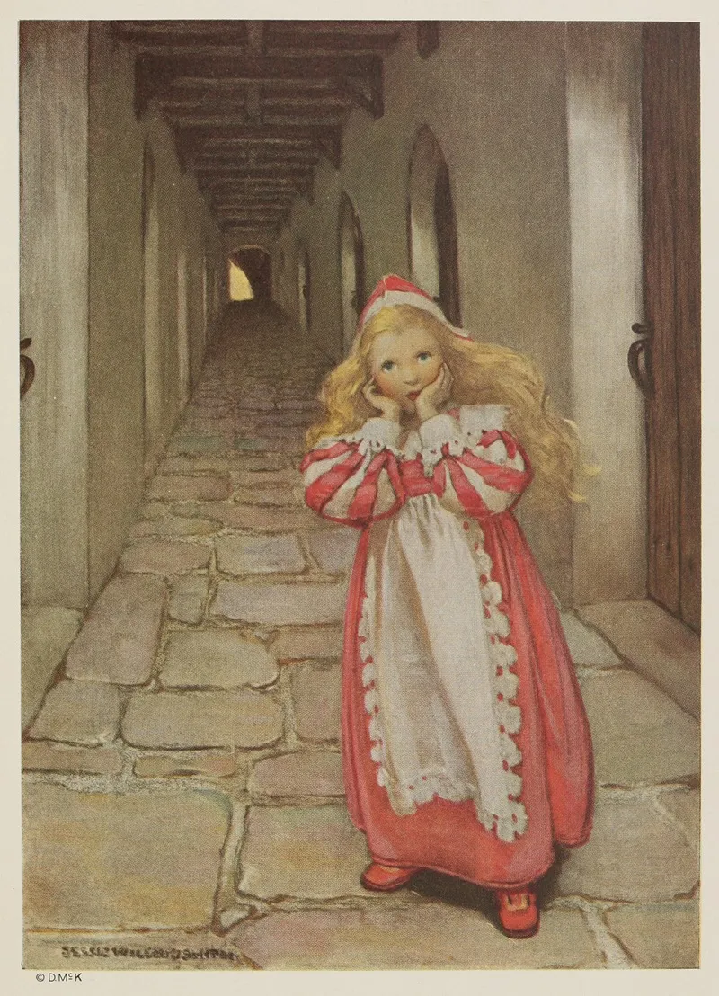She Ran For Some Distance Turned Several Times And Then Began To Be Afraid