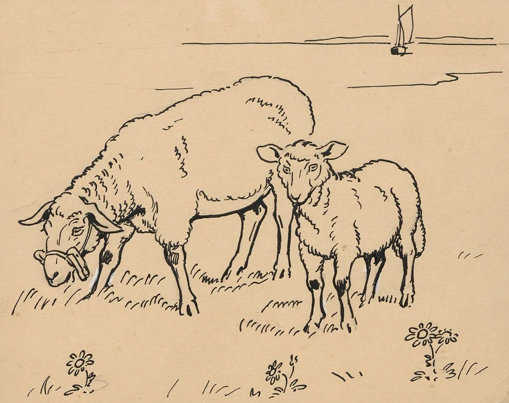 Sheep Grazing 2