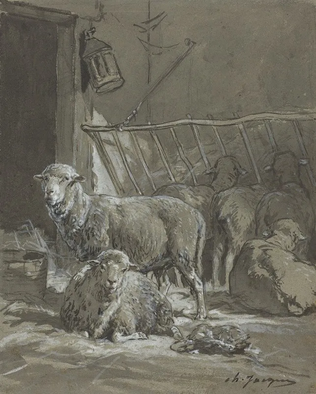 Sheep In A Manger