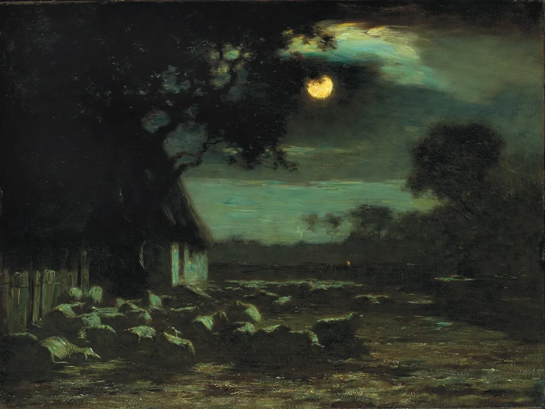 Sheepyard Moonlight