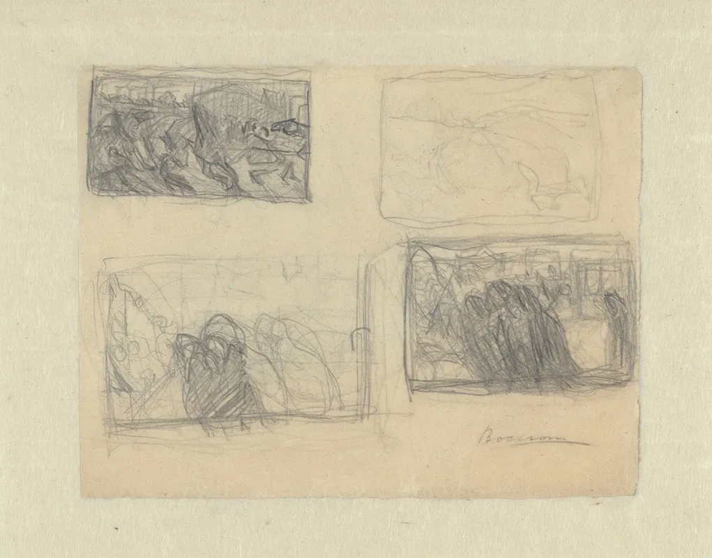 Sheet Of Studies 5