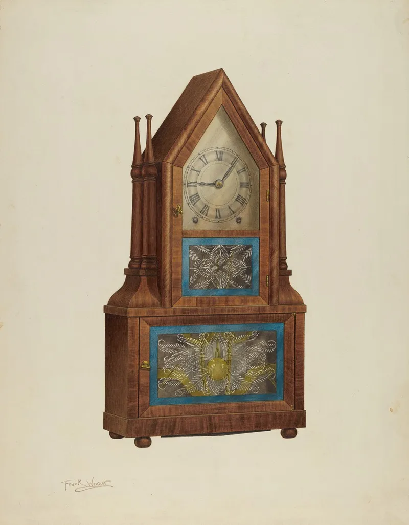 Shelf Clock 13