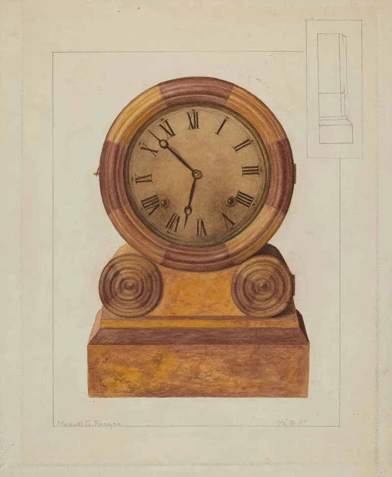 Shelf Clock 24