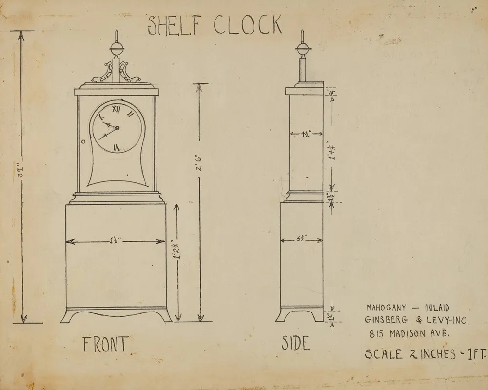 Shelf Clock 5