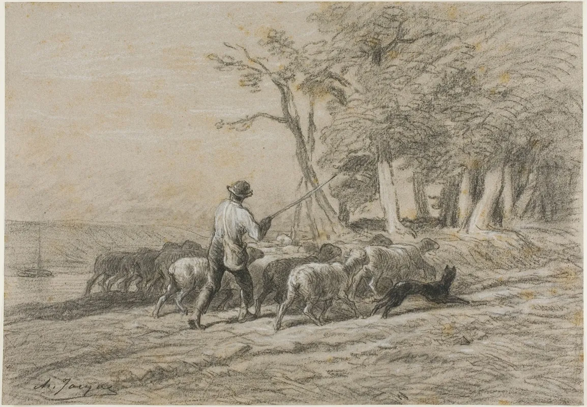 Shepherd And His Flock
