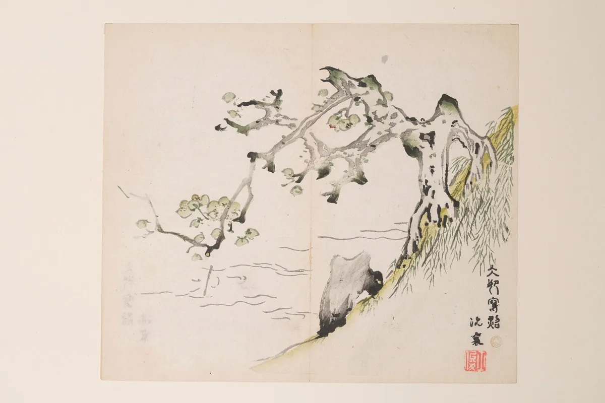 Shi Zhu Zhai Pl 05 Wall Art by Anonymous - High-Resolution Digital Print