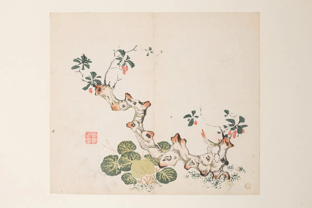 Shi Zhu Zhai Pl 43 Wall Art by Anonymous - High-Resolution Digital Print