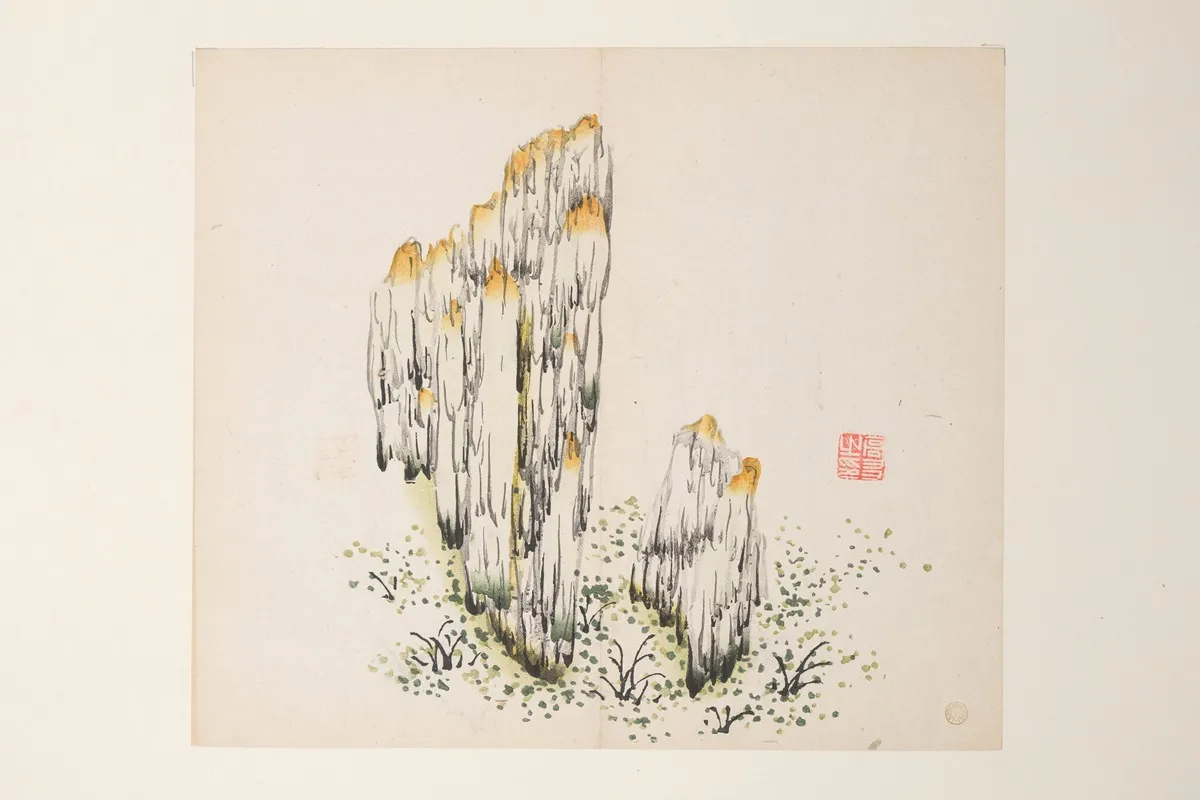 Shi Zhu Zhai Pl 44 Wall Art by Anonymous - High-Resolution Digital Print