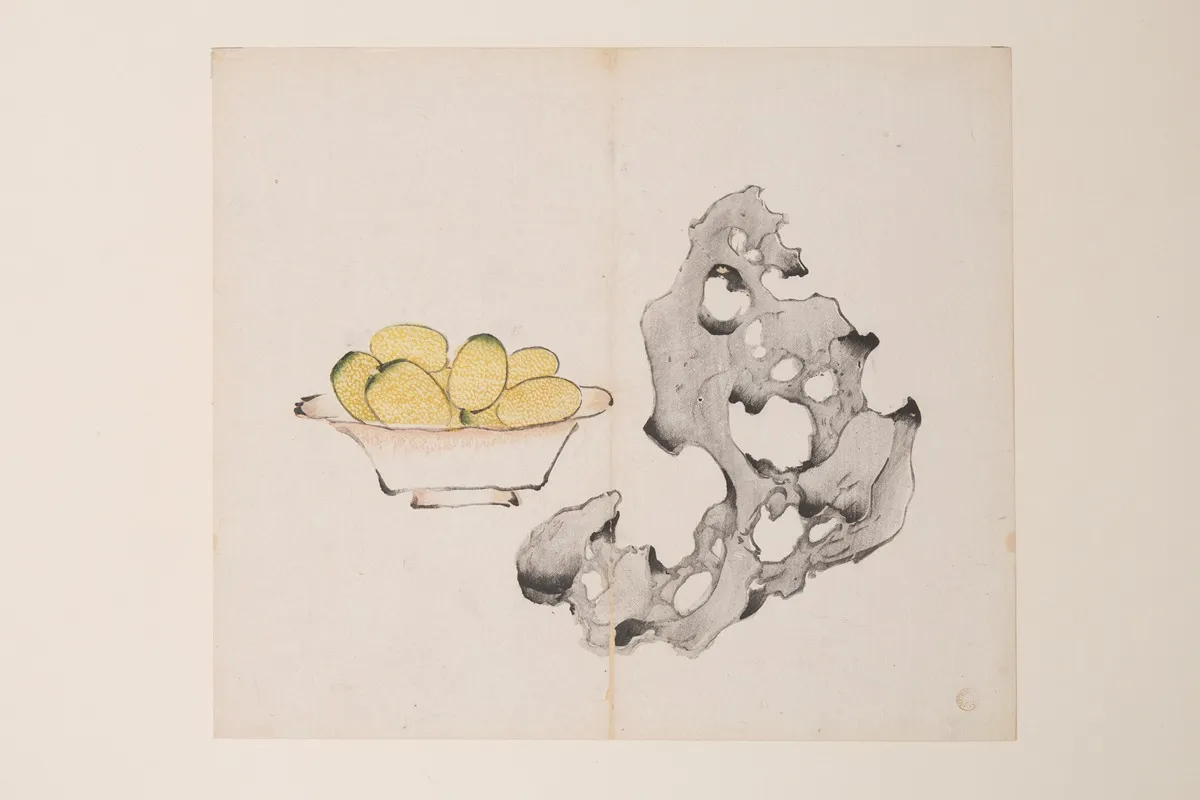 Shi Zhu Zhai Pl 47 Wall Art by Anonymous - High-Resolution Digital Print