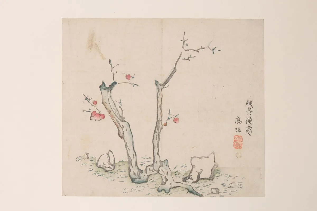 Shi Zhu Zhai Pl 77 Wall Art by Anonymous - High-Resolution Digital Print