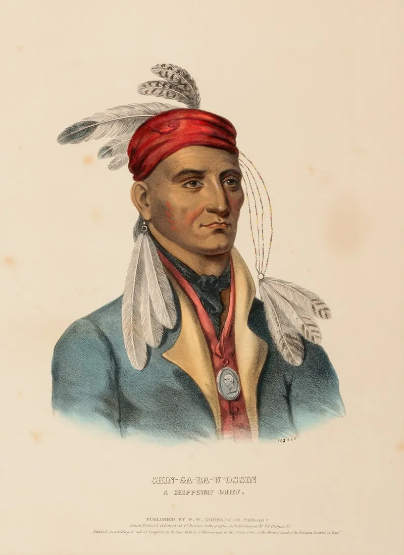 Shin Ga Ba Wossin A Chippeway Chief