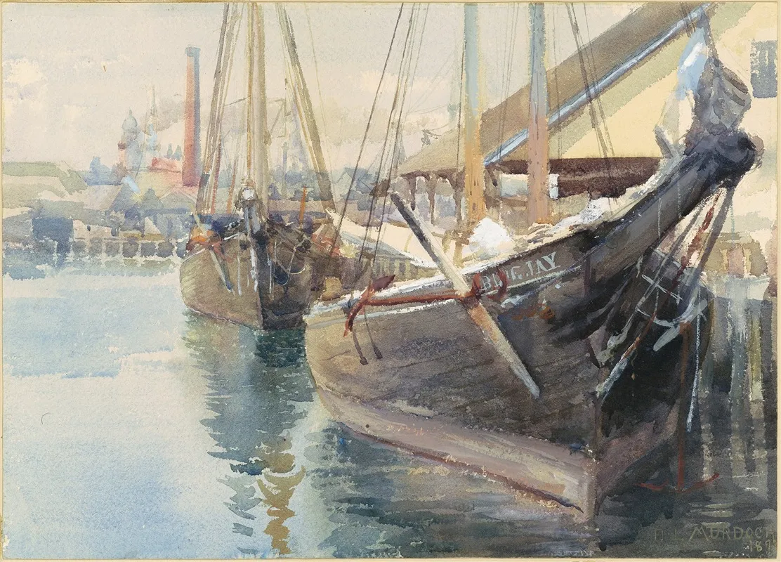 Ships At The Dock