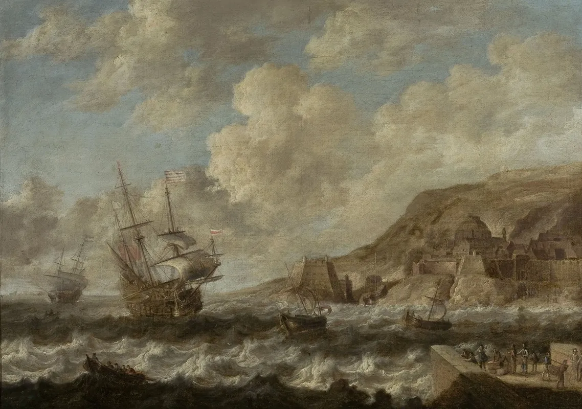 Ships In A Port