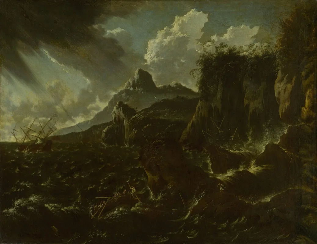 Shipwreck In A Storm