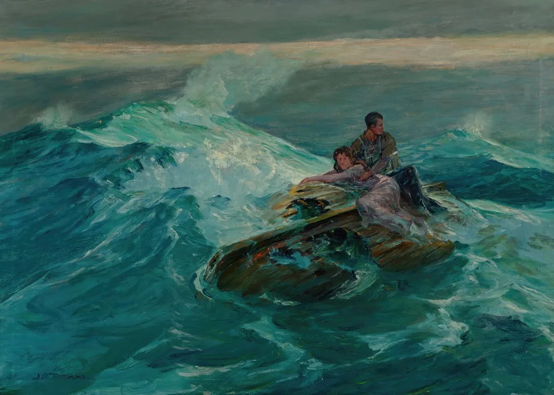 Shipwreck Survivors Wall Art by John Todahl - High-Resolution Digital Print