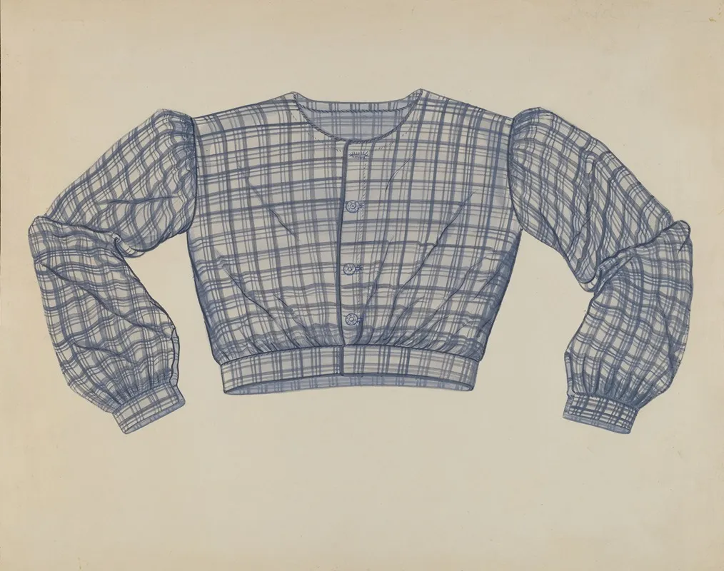 Shirt Waist Wall Art by Mrs. Inez Montgomery - High-Resolution Digital Print