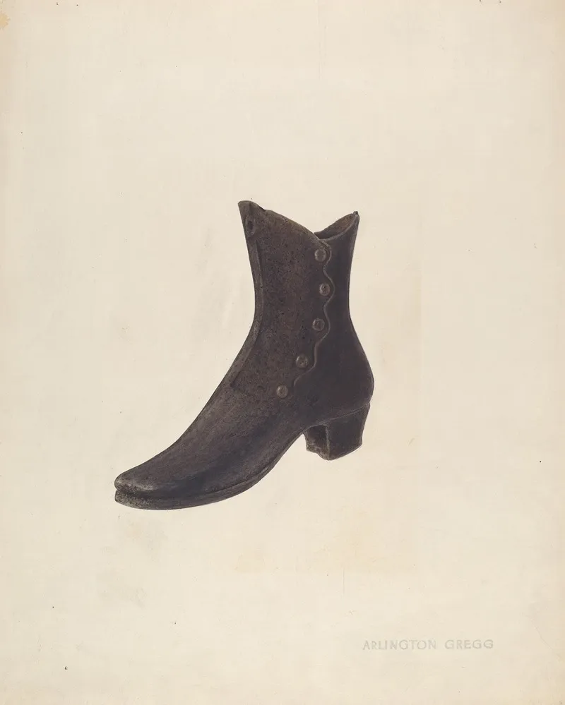 Shoe 4 Wall Art by Arlington Gregg - High-Resolution Digital Print