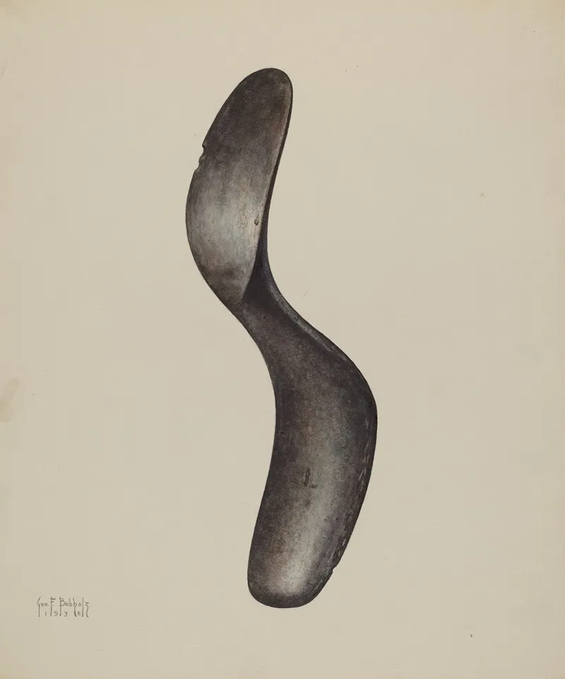Shoe Last Wall Art by George Bobholz - High-Resolution Digital Print