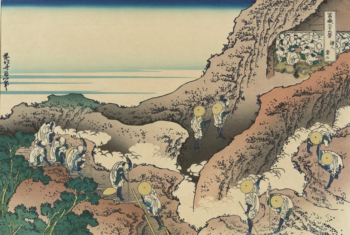 Shojin Tozan Wall Art by Katsushika Hokusai - High-Resolution Digital Print
