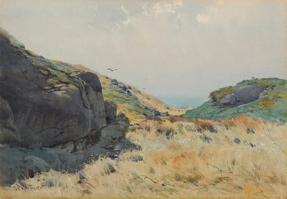 Shore Scene Wall Art by Samuel Peter Rolt Triscott - High-Resolution Digital Print
