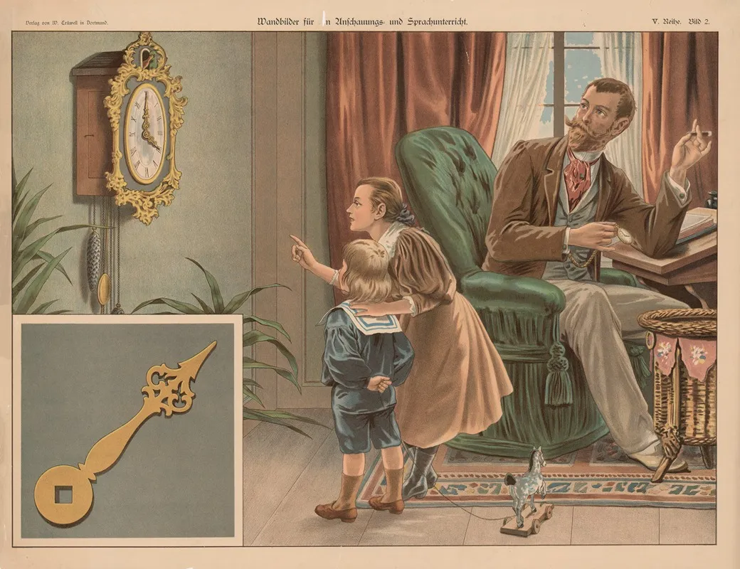 Showing Wall Art by W. Crüwell - High-Resolution Digital Print