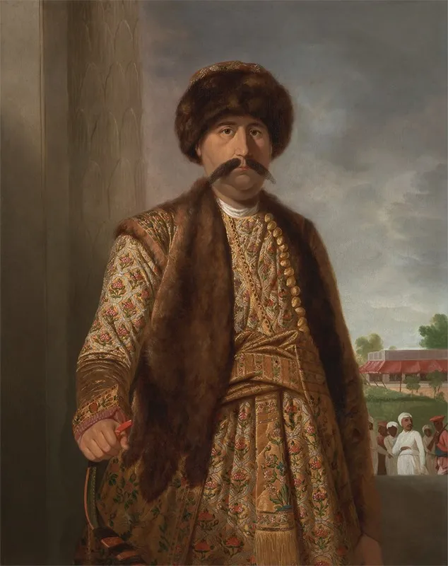 Shuja Ud Daula Nawab Of Oudh Wall Art by Tilly Kettle - High-Resolution Digital Print
