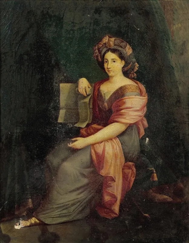 Sibylle 3 Wall Art by Jacques-Nicolas Paillot de Montabert - High-Resolution Digital Print