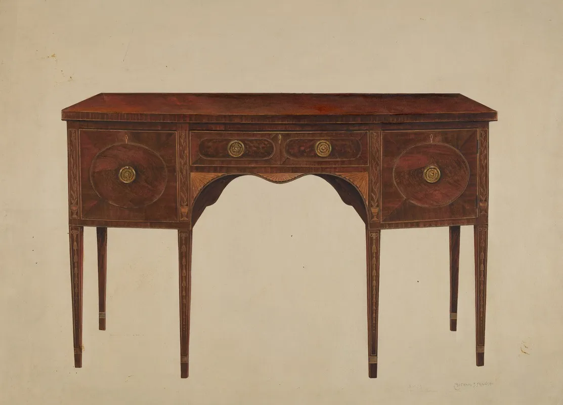 Sideboard 12 Wall Art by Michael France - High-Resolution Digital Print