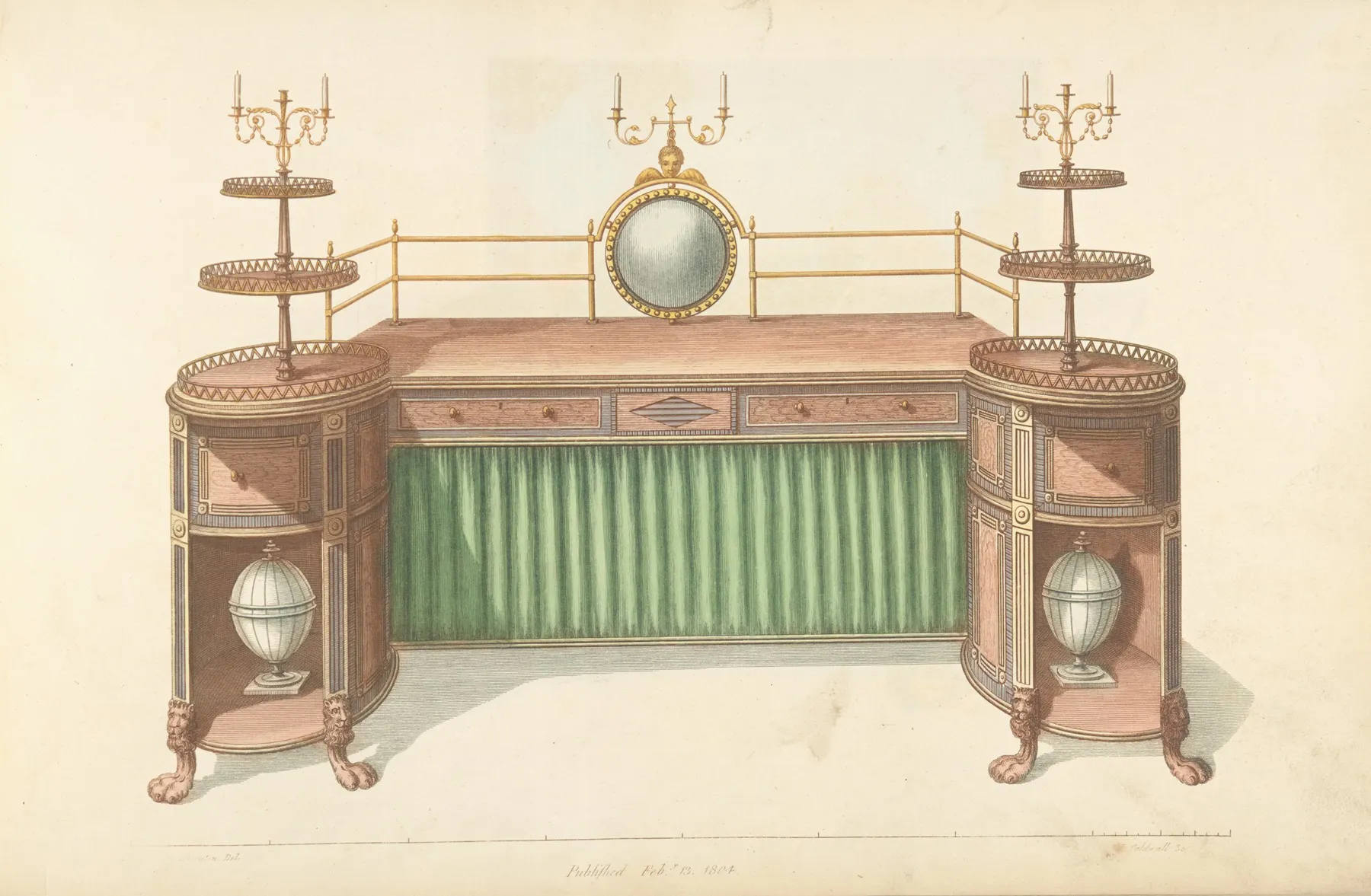 Sideboard 13 Wall Art by Thomas Sheraton - High-Resolution Digital Print