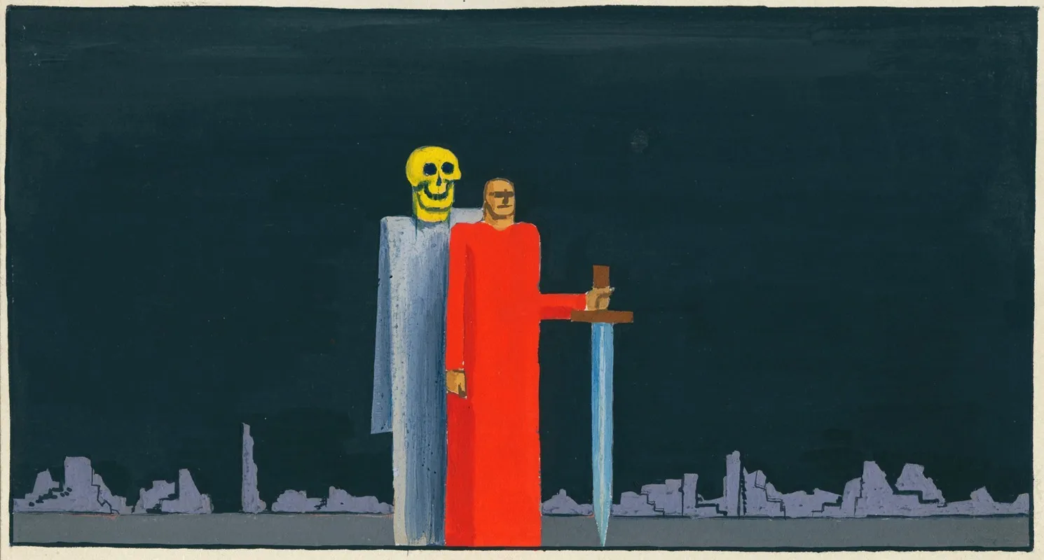 Sieg Und Tod Wall Art by Karl Wiener - High-Resolution Digital Print