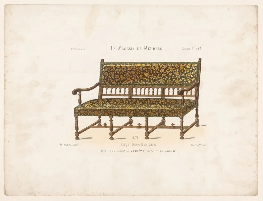 Siege Henri Ii De Guise Wall Art by Victor Léon Michel Quétin - High-Resolution Digital Print