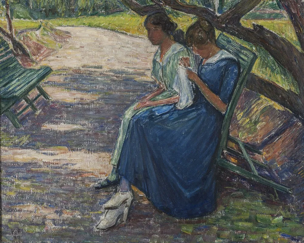 Siesta In The Garden