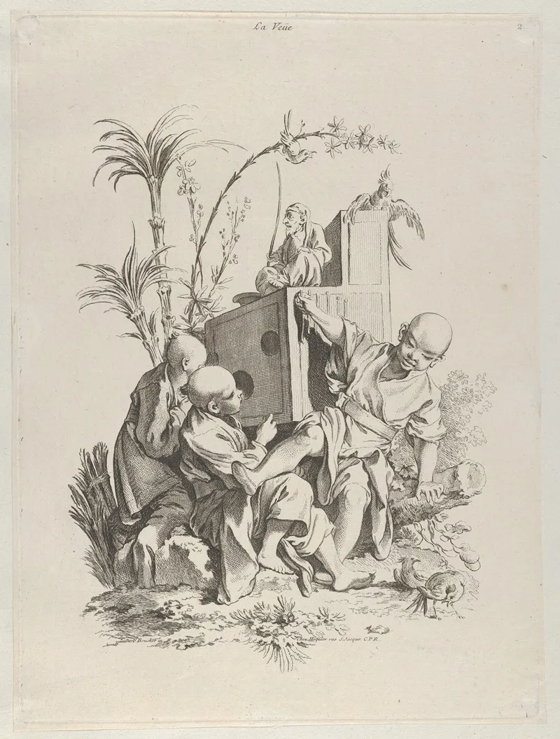 Sight 3 Wall Art by François Boucher - High-Resolution Digital Print