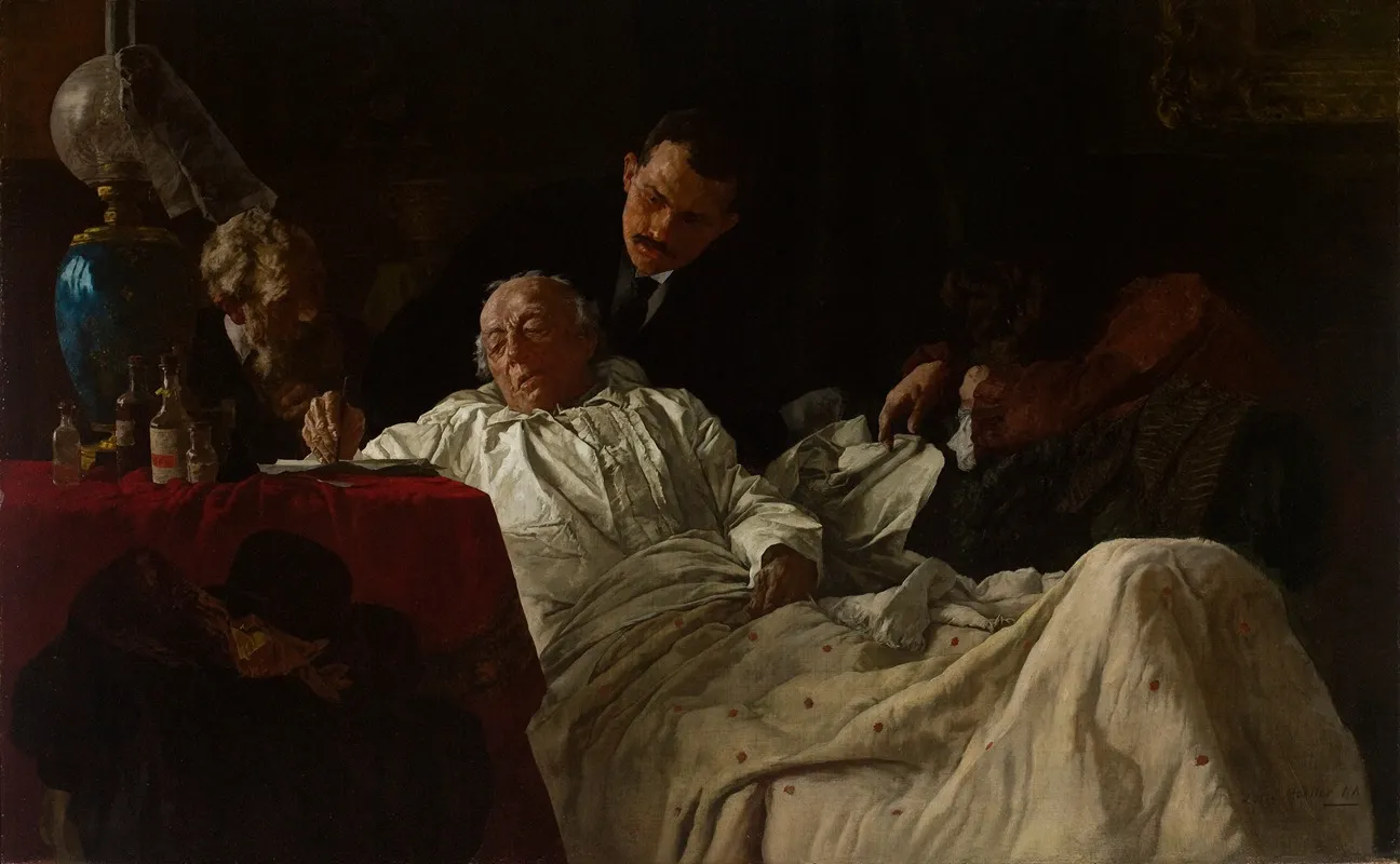 Signing The Last Will Wall Art by Louis Charles Moeller - High-Resolution Digital Print