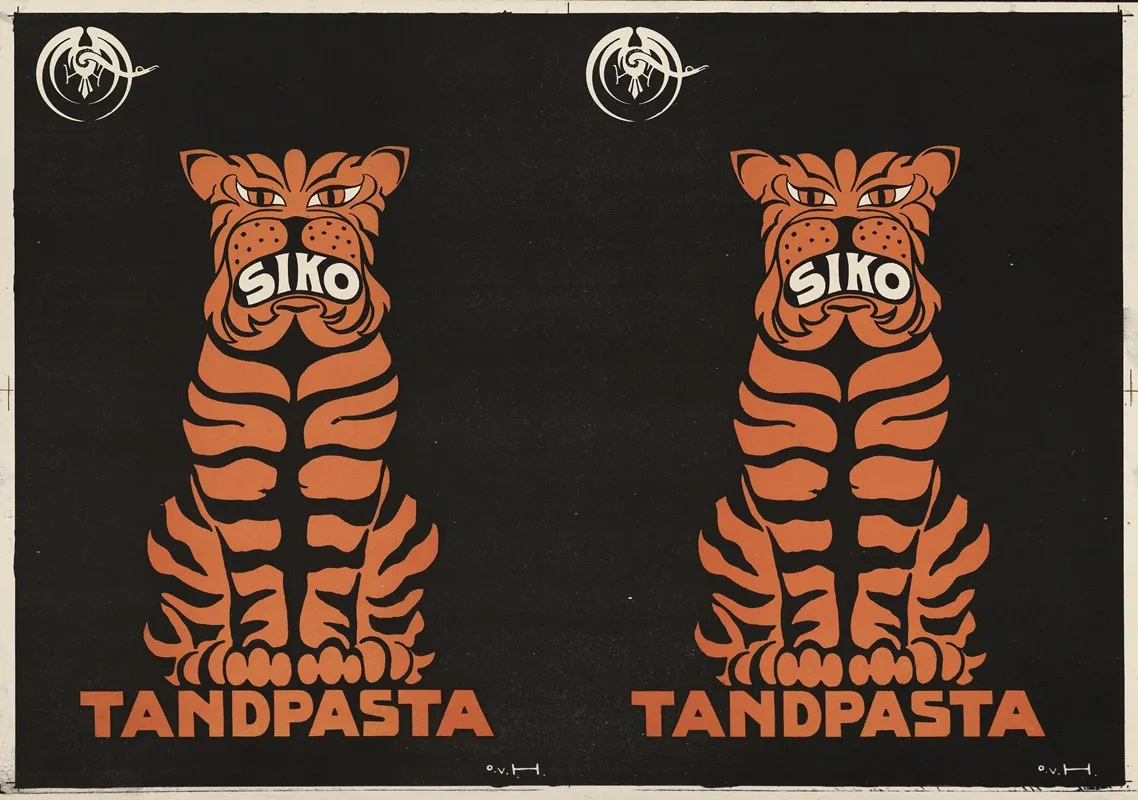 Siko Tandpasta Wall Art by Otto von Hanno - High-Resolution Digital Print