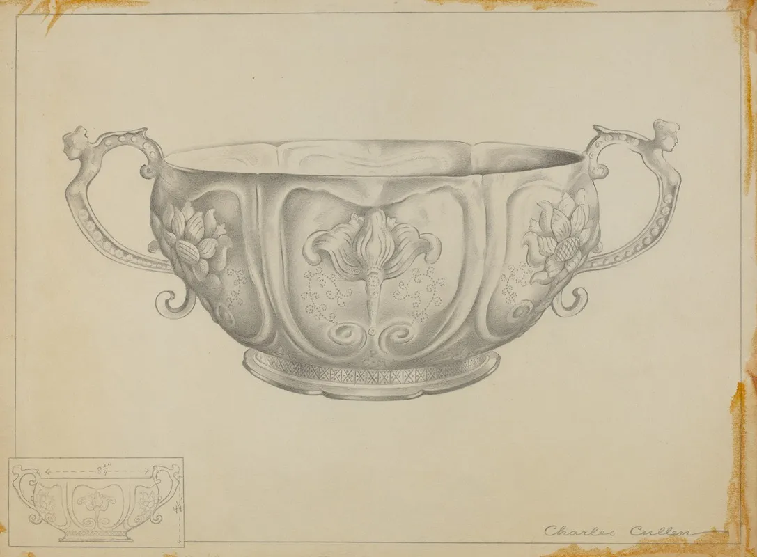 Silver Bowl 6