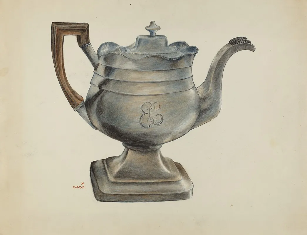 Silver Coffee Pot 7