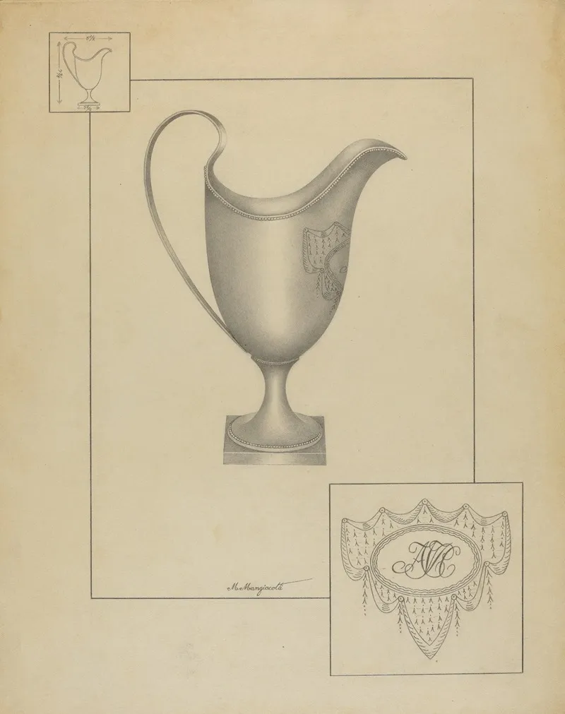Silver Creamer 25