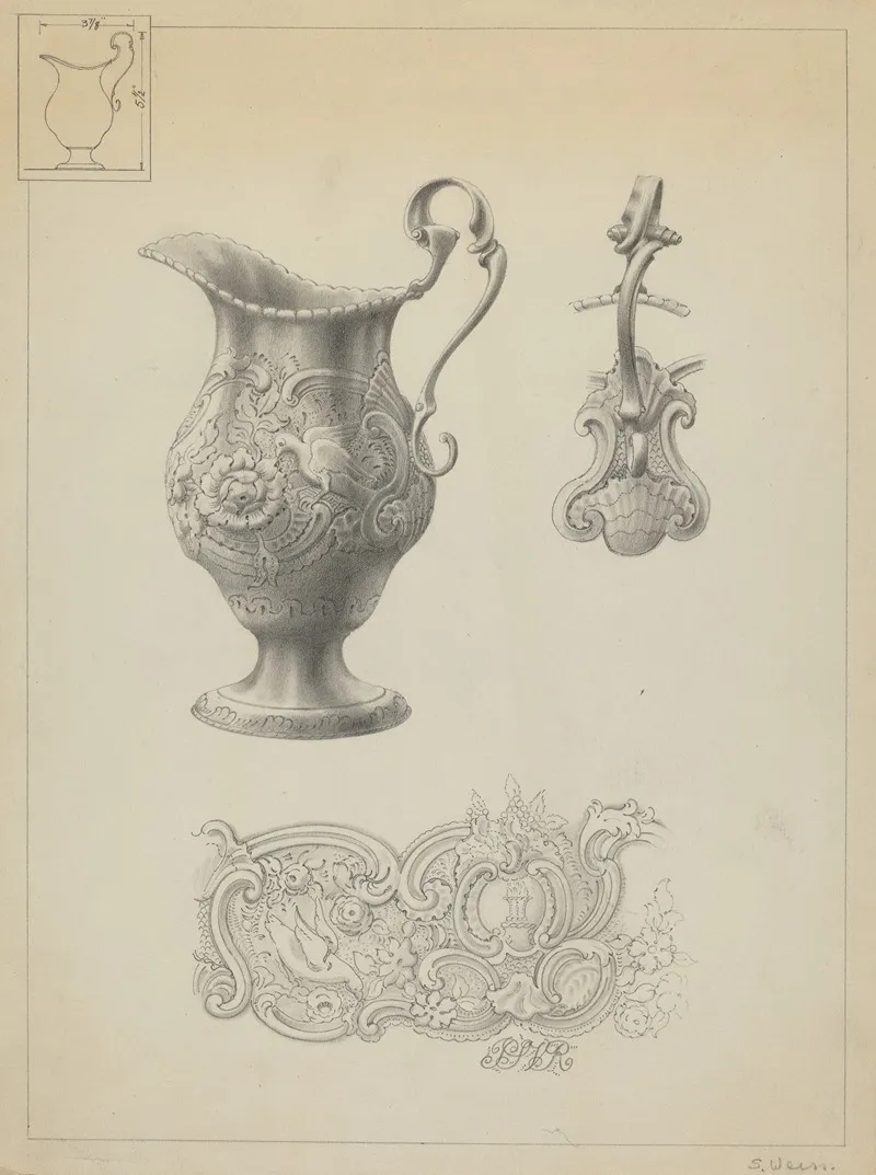 Silver Creamer 32